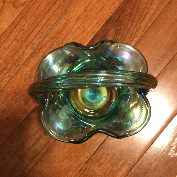 Fenton Hand painted Basket - Picture 4 of 4